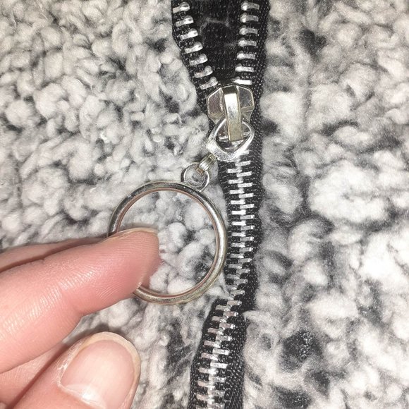 Women's Faux Fur Full Zip Lined Hooded Coat Jacket Grey Plus Size 2x NWOT - Picture 11 of 11